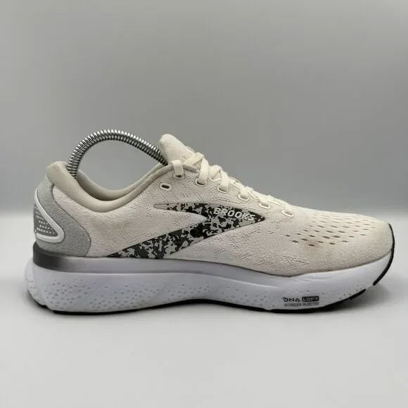 Brooks Ghost 16 Women's Size 9.5 B White Running Shoes Sneakers 1204071B147 - Picture 4 of 8